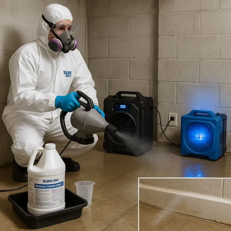 Sanitization and Odor Removal process in Rockmart, GA