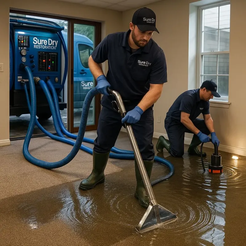 Water Extraction and Removal process in Rockmart, GA